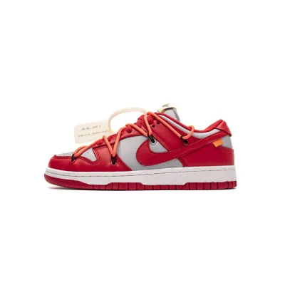  Nike Dunk Low Off-White University Red CT0856-600  01