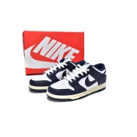  Nike Dunk Low Vintage Navy (W) DD1503-115 