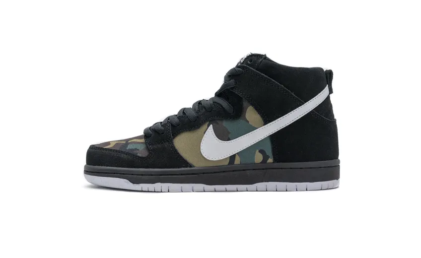 Bstsneaker-Nike SB Dunk High Camo BQ6826-001
