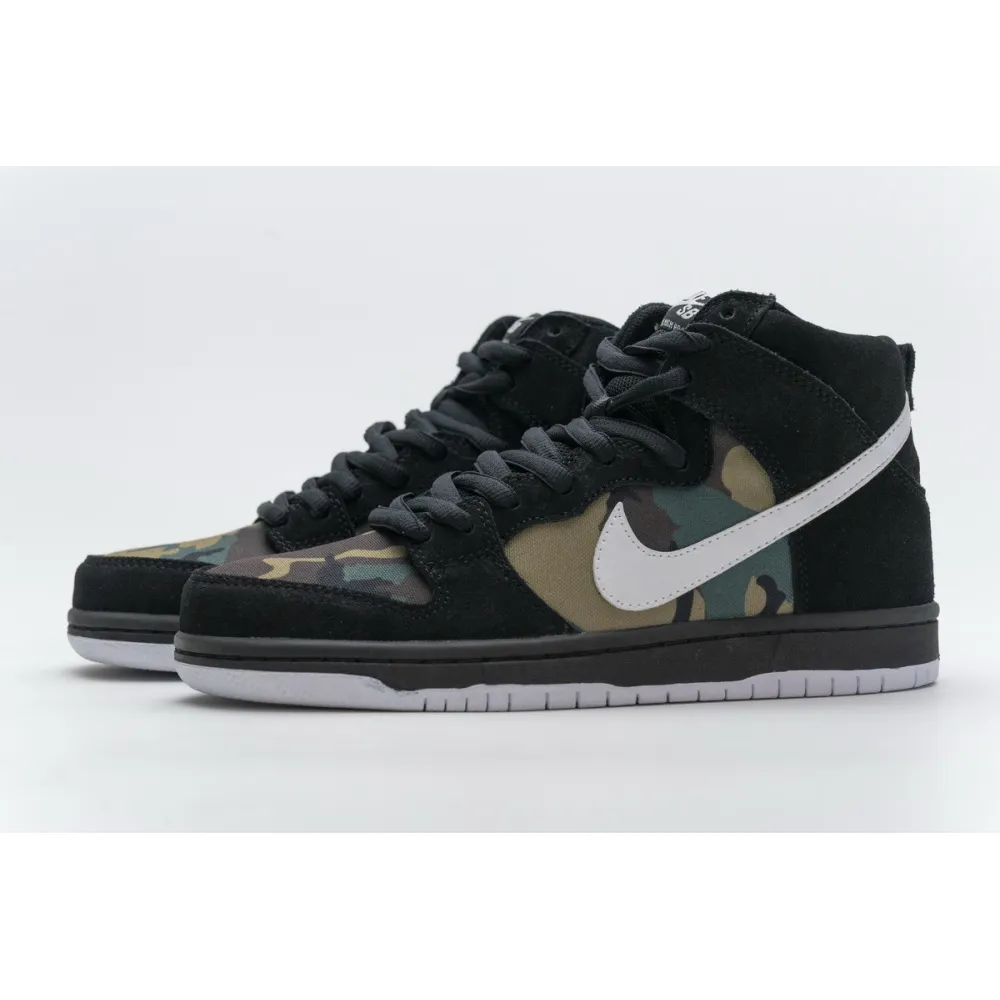 Bstsneaker-Nike SB Dunk High Camo BQ6826-001