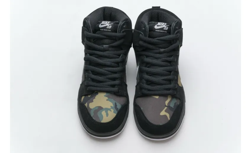 Bstsneaker-Nike SB Dunk High Camo BQ6826-001