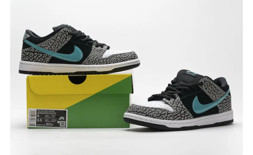 Bstsneaker- Nike SB Dunk Low atmos Elephant BQ6817-009 