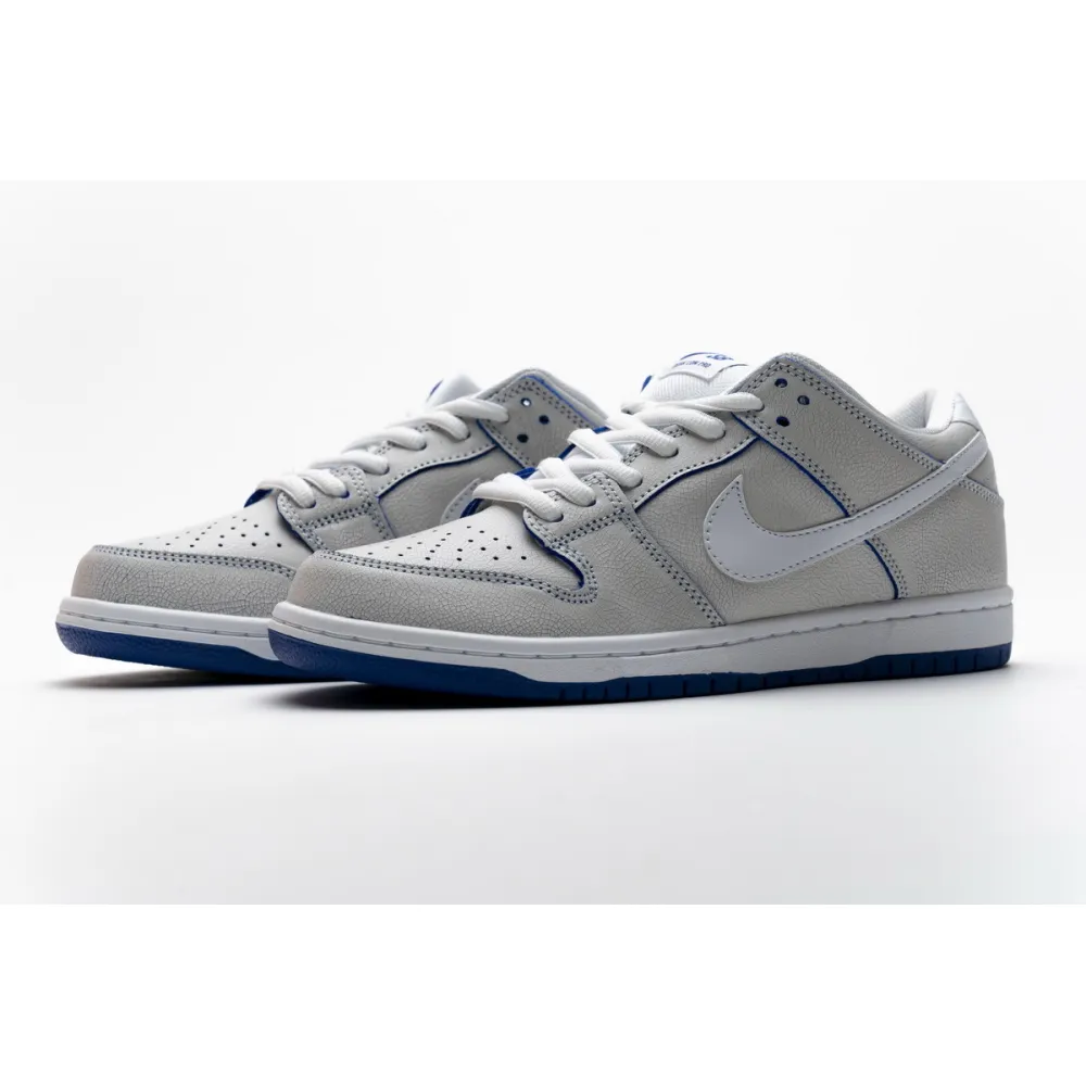 Bstsneaker- Nike SB Dunk Low Premium White Game Royal CJ6884-100 