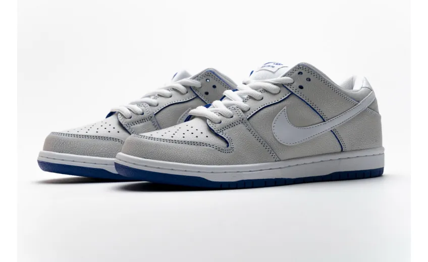 Bstsneaker- Nike SB Dunk Low Premium White Game Royal CJ6884-100 