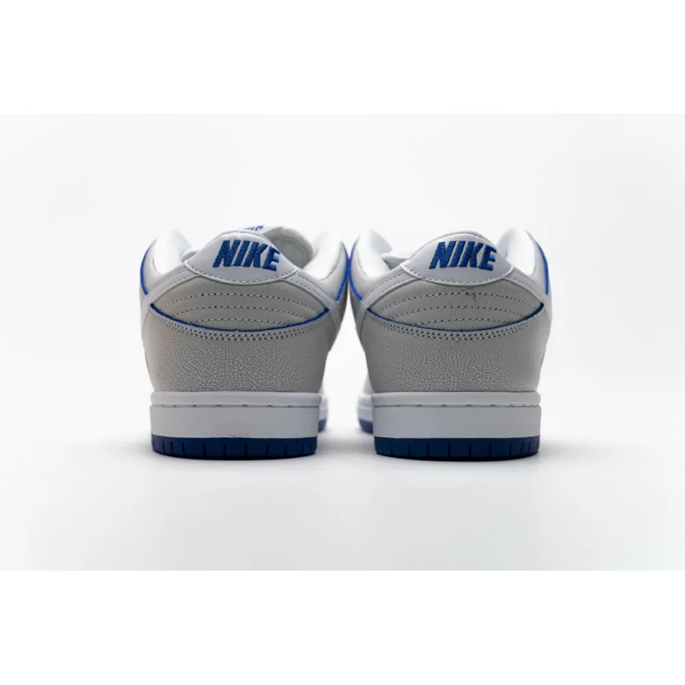 Bstsneaker- Nike SB Dunk Low Premium White Game Royal CJ6884-100 