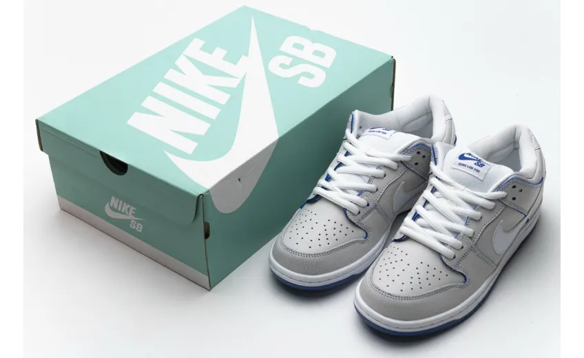 Bstsneaker- Nike SB Dunk Low Premium White Game Royal CJ6884-100 