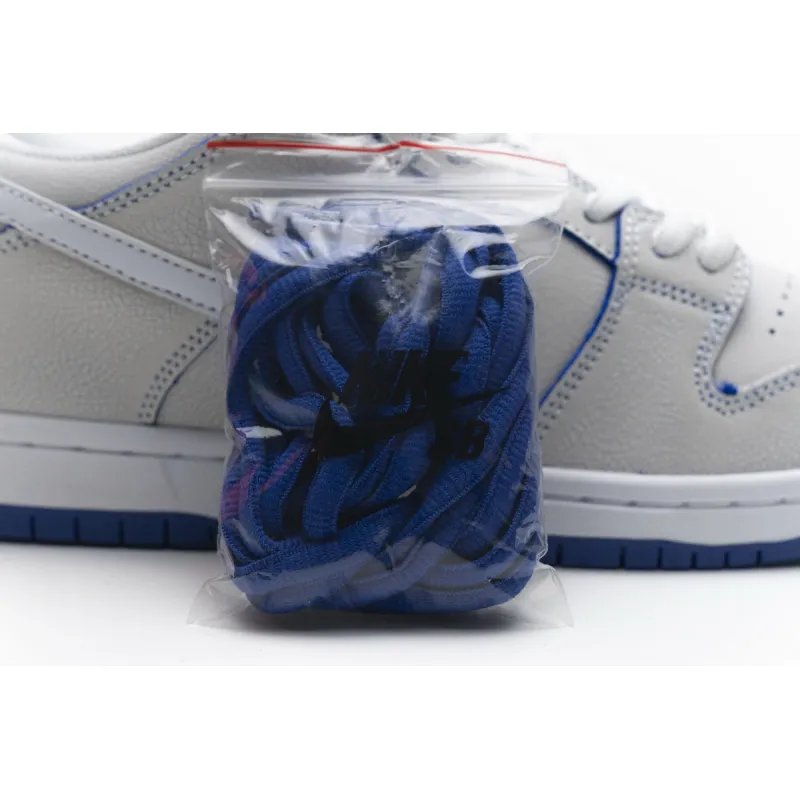 Bstsneaker- Nike SB Dunk Low Premium White Game Royal CJ6884-100 