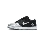  Nike SB Dunk Low Supreme Jewel Swoosh Silver CK3480-001 