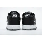  Nike SB Dunk Low Supreme Jewel Swoosh Silver CK3480-001 