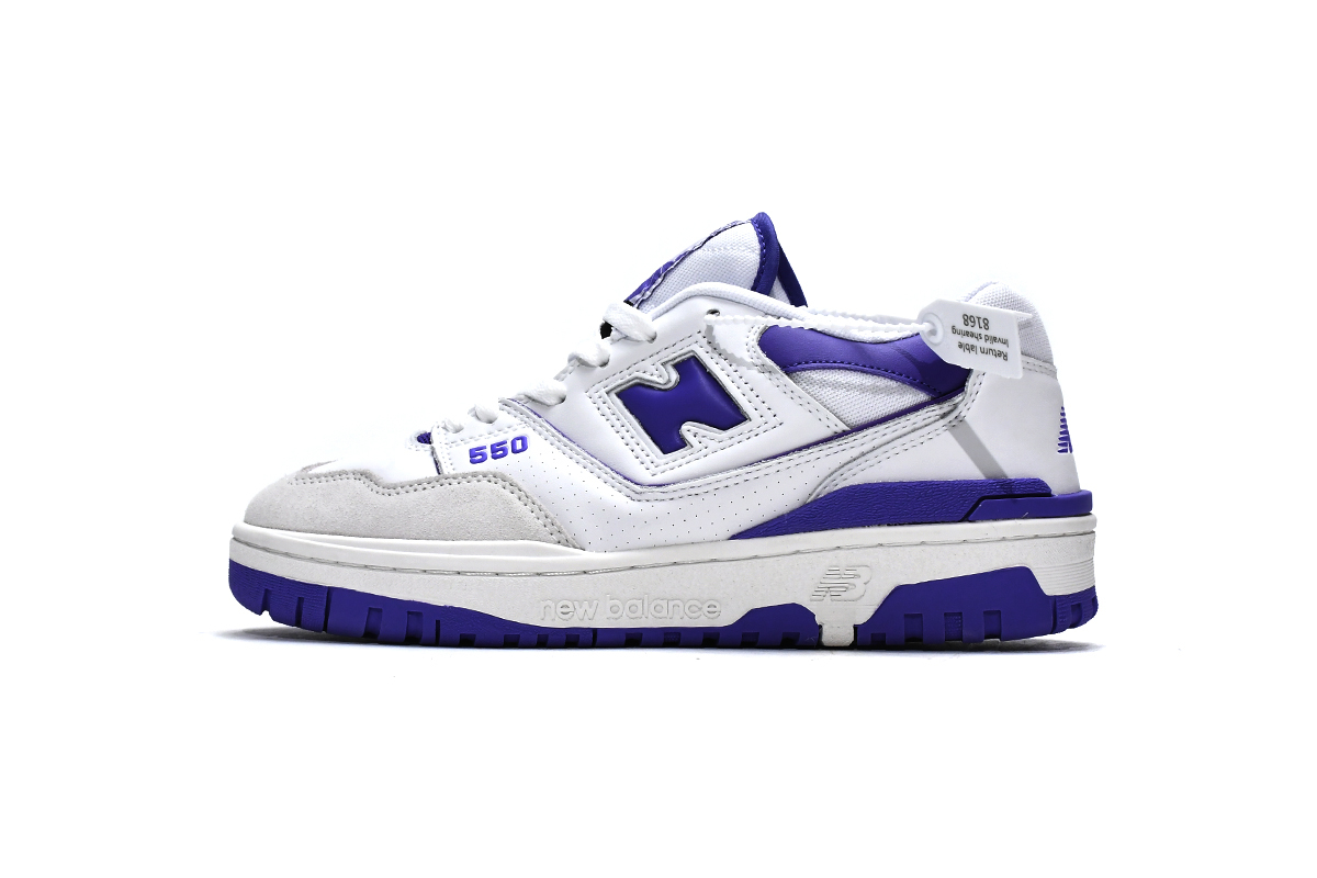 Bstsneaker-New Balance 550 White Purple