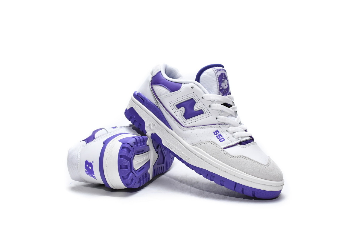 Bstsneaker-New Balance 550 White Purple