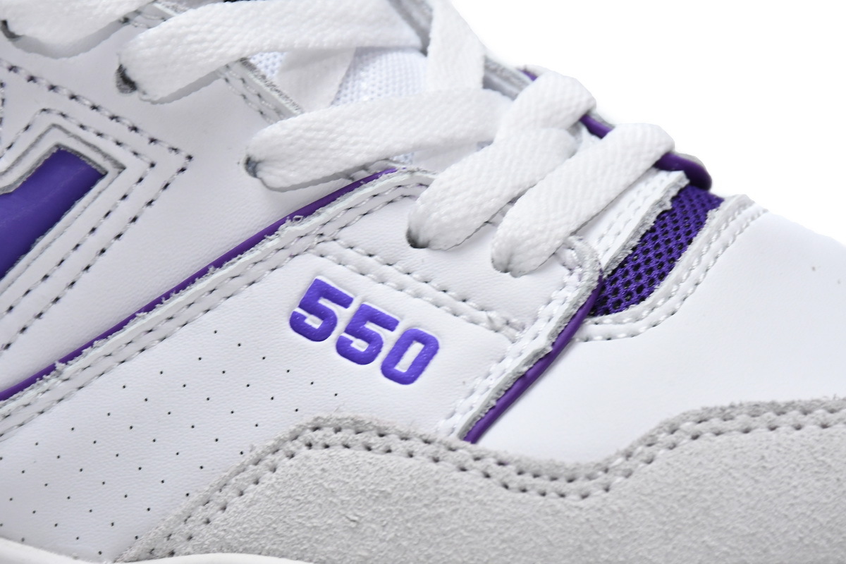 Bstsneaker-New Balance 550 White Purple