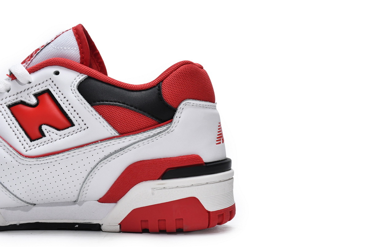 Bstsneaker-New Balance 550 White Red