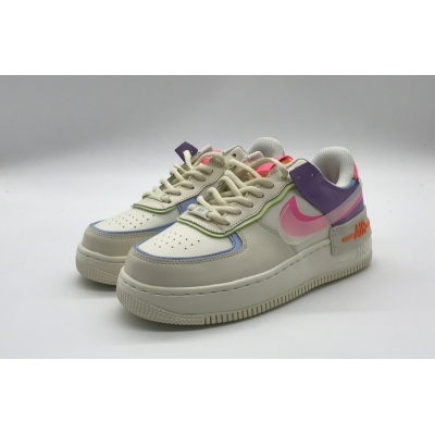 Bstsneaker-Nike Air Force 1 Shadow Beige Pale Ivory (W) CU3012-164 (1:1 Batch)  02