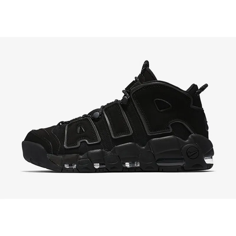 Nike Air More Uptempo All Black 414962-004