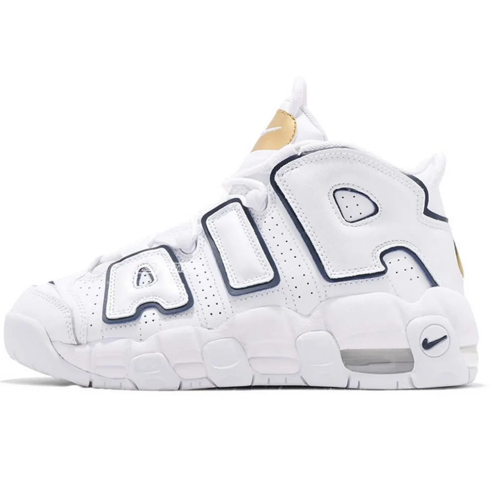 Nike Air More Uptempo White Midnight Navy 415082-109