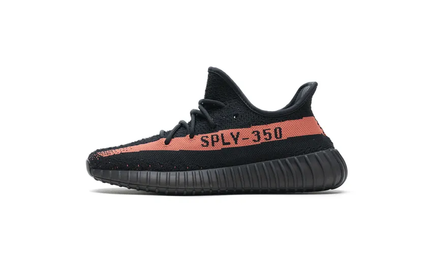 Bstsneaker-Adidas Yeezy Boost 350 V2 Core Black Red BY9612 