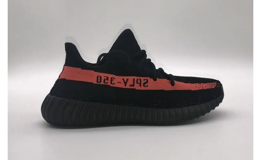 Bstsneaker-Adidas Yeezy Boost 350 V2 Core Black Red BY9612 