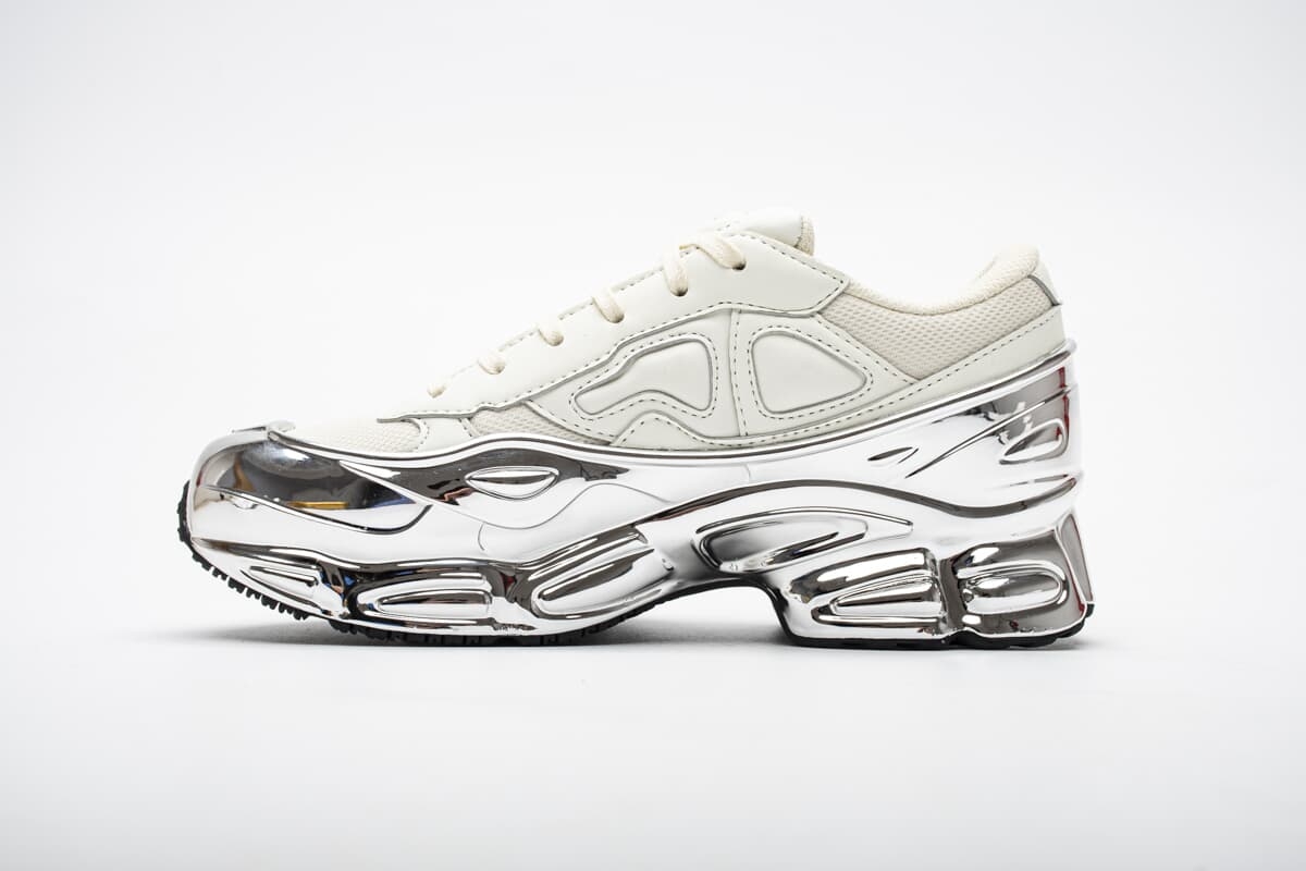 Bstsneaker- Adidas Ozweego Raf Simons Cream White Silver Metallic EE7945  