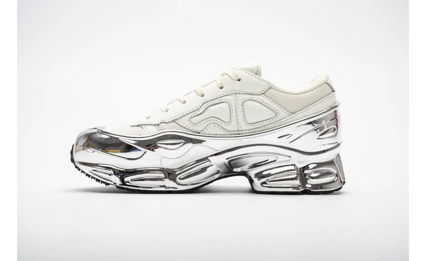 Bstsneaker- Adidas Ozweego Raf Simons Cream White Silver Metallic EE7945  