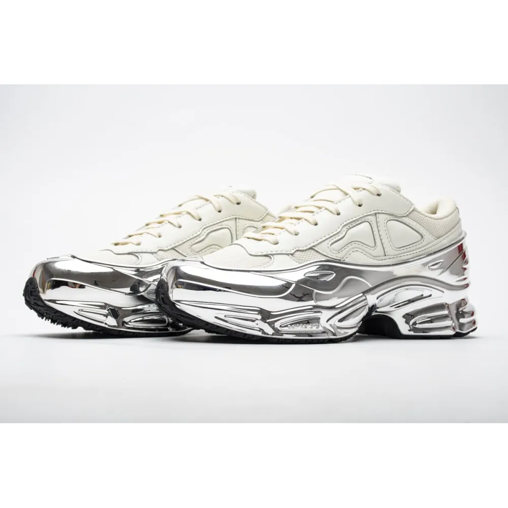 Bstsneaker- Adidas Ozweego Raf Simons Cream White Silver Metallic EE7945  