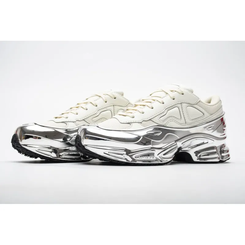 Bstsneaker- Adidas Ozweego Raf Simons Cream White Silver Metallic EE7945  