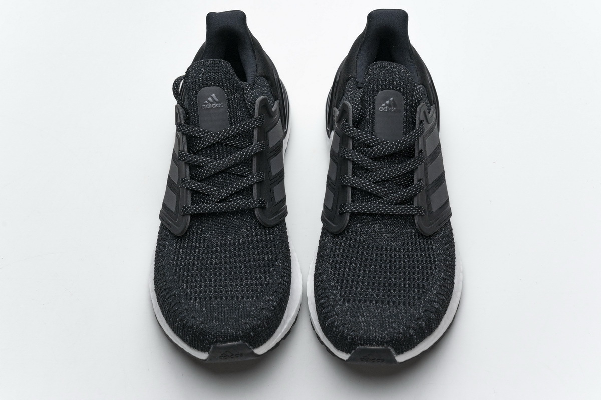 Bstsneaker- Adidas Ultra Boost 20 Black Grey Reflective EG0708 