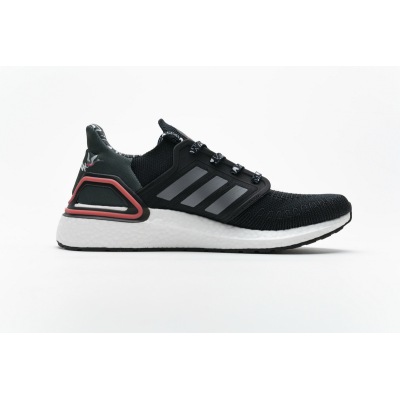  Adidas Ultra Boost 20 Black White Red FX8895 
