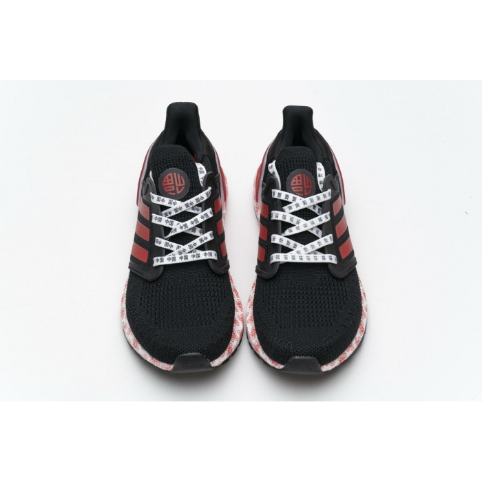  Adidas Ultra Boost 20 CONSORTIUM Black Red FX8886 
