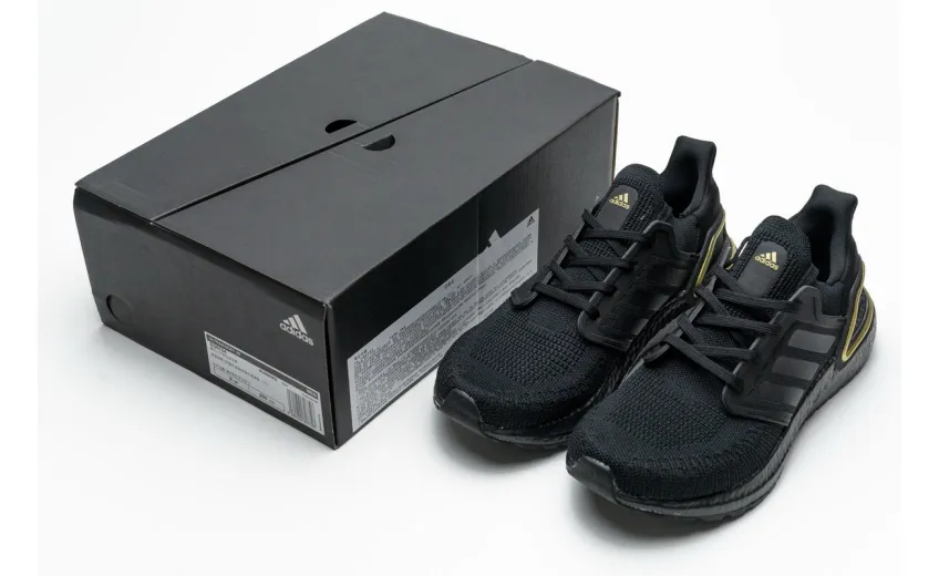 Bstsneaker- Adidas Ultra Boost 20 Core Black Gold Metallic EG0754 