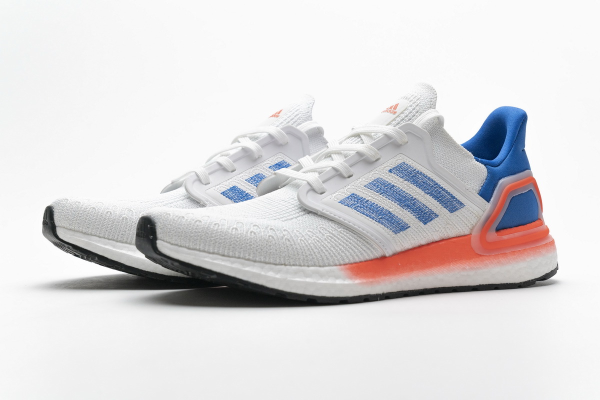 Bstsneaker- Adidas Ultra Boost 20 White Blue FY3453 