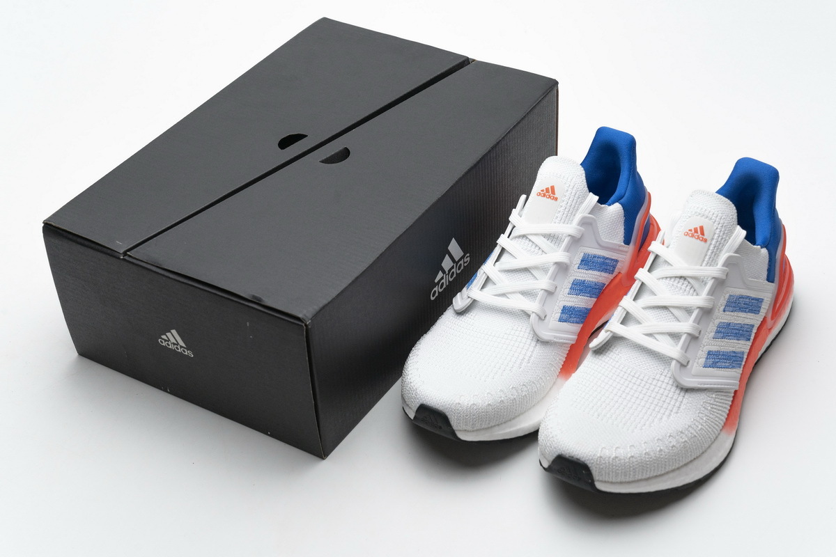 Bstsneaker- Adidas Ultra Boost 20 White Blue FY3453 