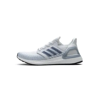  Adidas Ultra Boost 20 White Light Blue FY3454  01