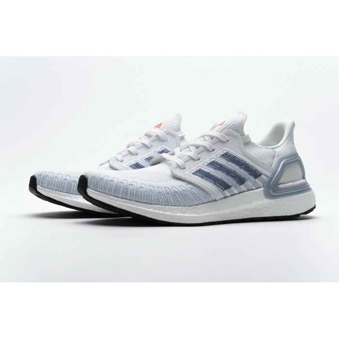  Adidas Ultra Boost 20 White Light Blue FY3454 