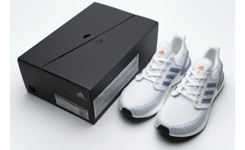Bstsneaker- Adidas Ultra Boost 20 White Light Blue FY3454 