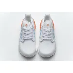  Adidas Ultra Boost 20 White Sharp Blue True Orange EG0768 