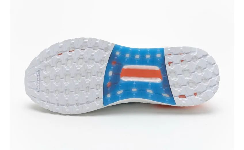  Adidas Ultra Boost 20 White Sharp Blue True Orange EG0768 