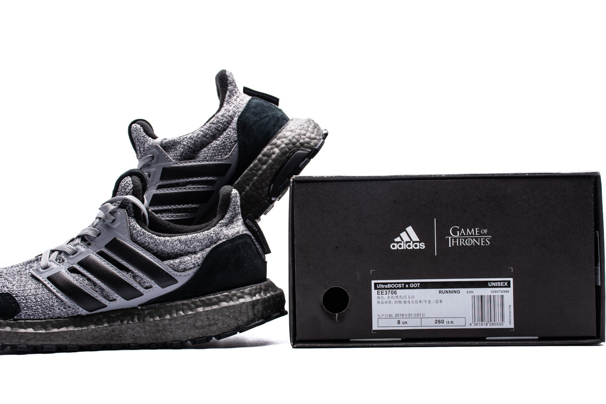 Bstsneaker- Adidas Ultra Boost 4.0 Game of Thrones House Stark EE3706 