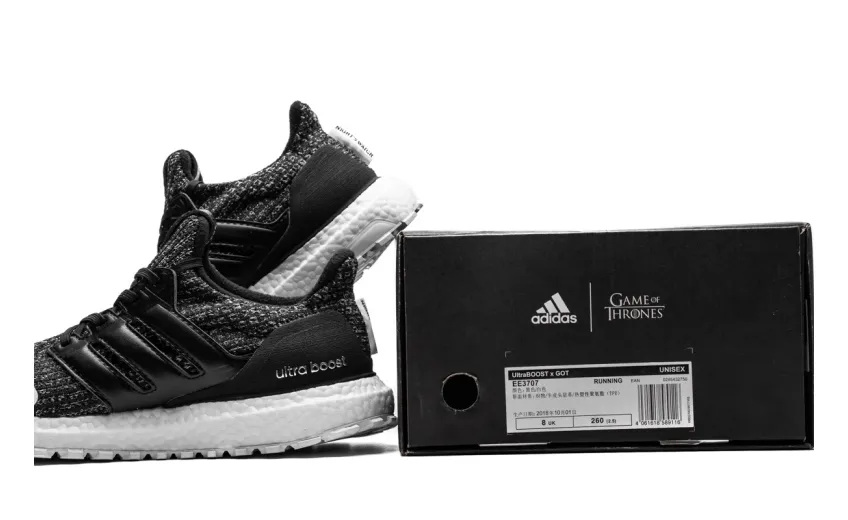 Bstsneaker- Adidas Ultra Boost 4.0 Game of Thrones Nights Watch EE3707 