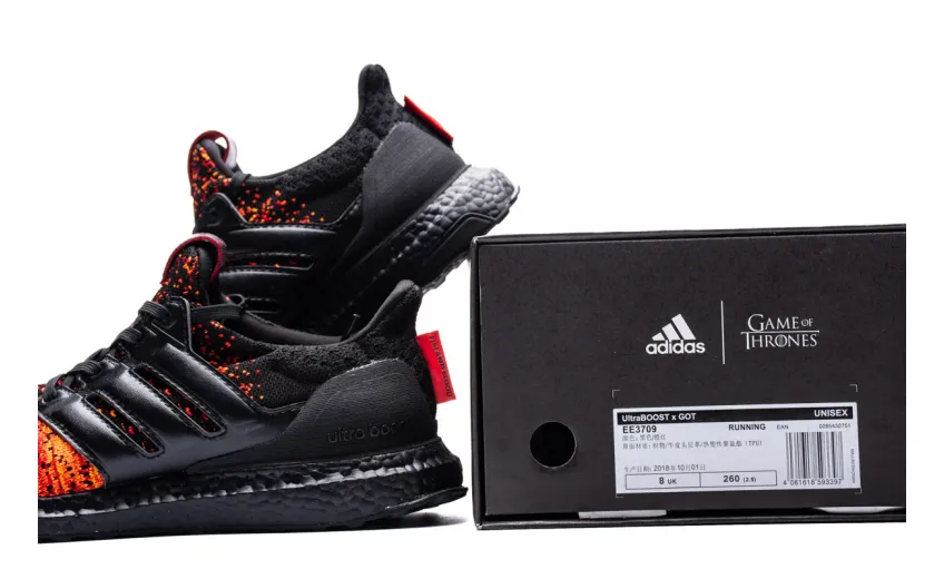 Bstsneaker- Adidas Ultra Boost 4.0 Game of Thrones Targaryen Dragons EE3709 
