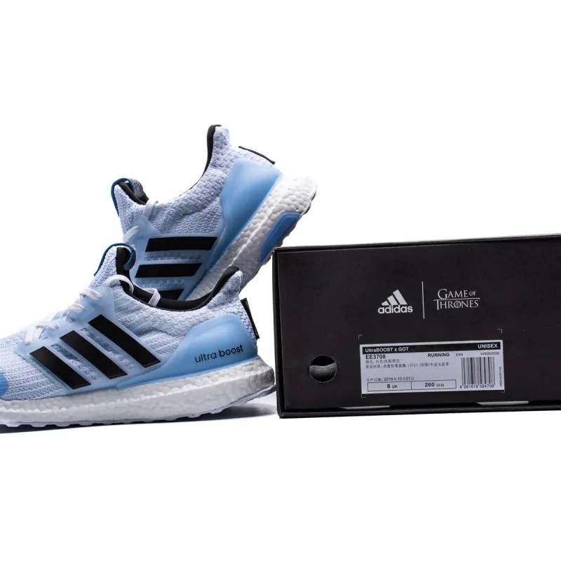  Adidas Ultra Boost 4.0 Game of Thrones White Walkers EE3708 