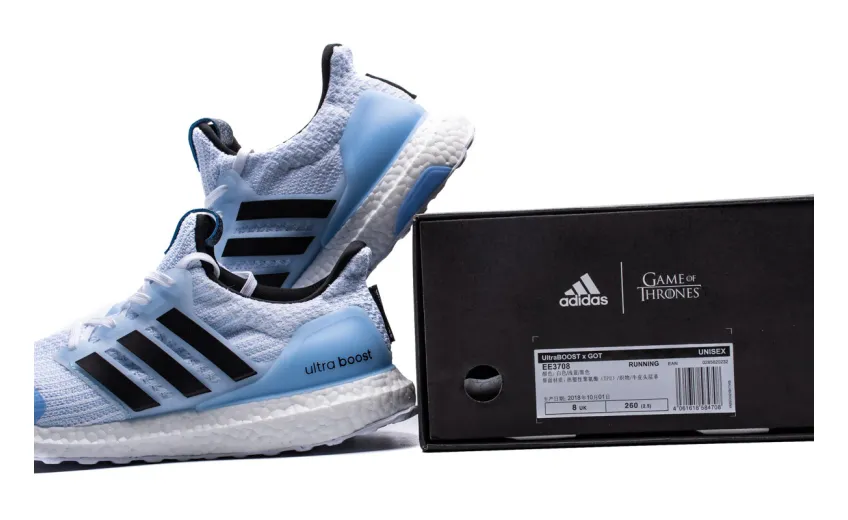 Bstsneaker- Adidas Ultra Boost 4.0 Game of Thrones White Walkers EE3708 