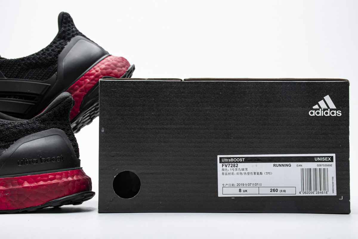 Bstsneaker- Adidas Ultra Boost Colored Sole Red FV7282 