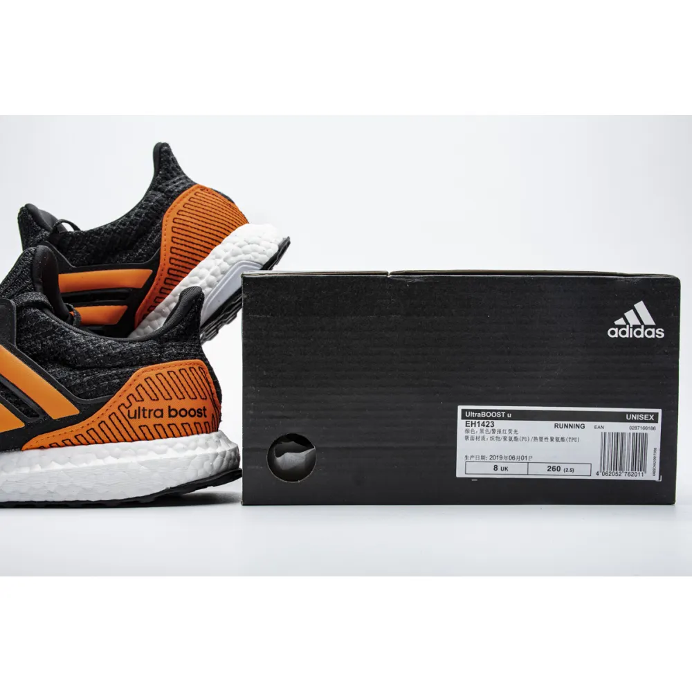Bstsneaker- Adidas Ultra Boost Core Black Solar Orange EH1423 