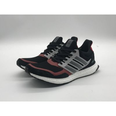  Adidas Ultra Boost S&amp;L Black Grey Power Red EF0724 