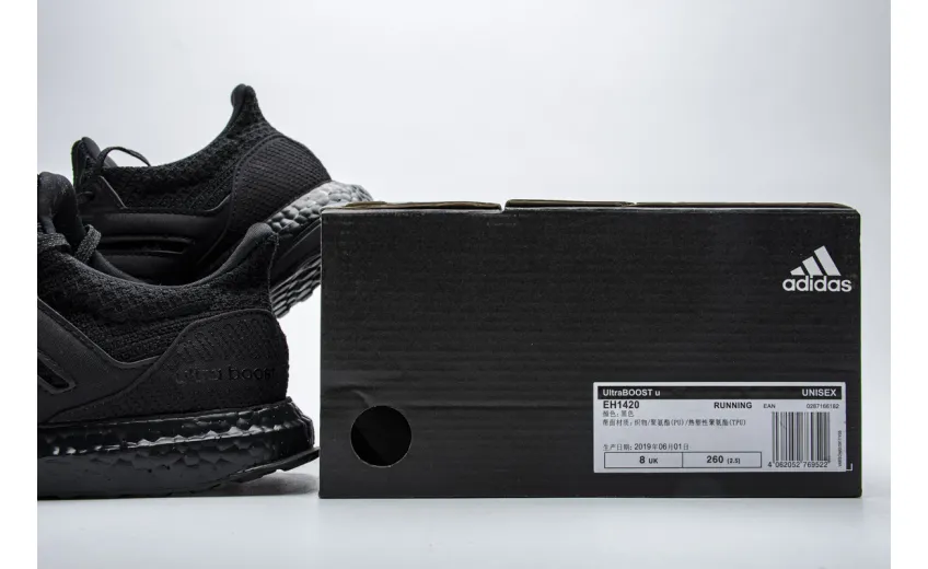 Bstsneaker- Adidas Ultra Boost Ultra Boost 4.0 Black EH1420 