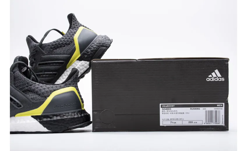 Bstsneaker- Adidas Ultra Boots 4.0 Grey Black Yellow G54003 