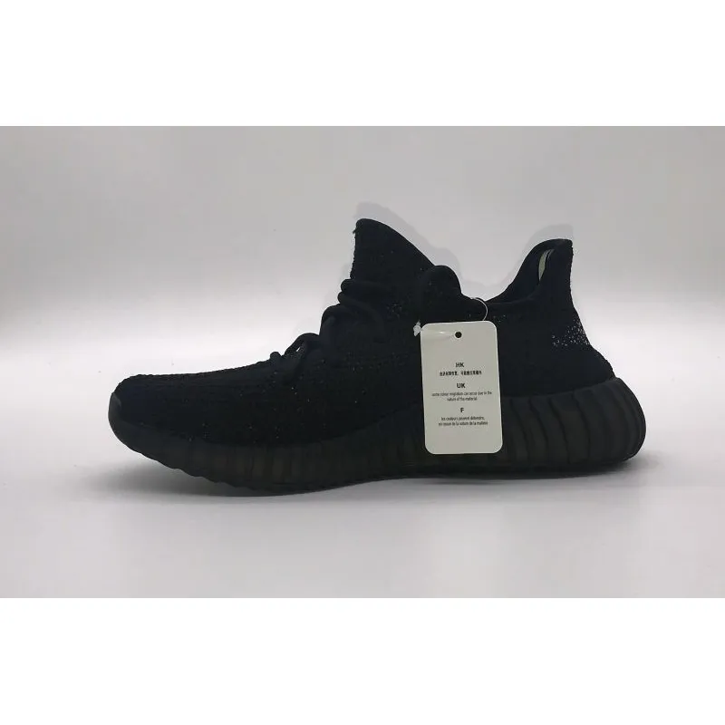  Adidas Yeezy Boost 350 V2 Core Black White BY1604 