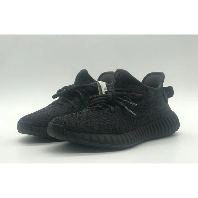 Bstsneaker- Adidas Yeezy Boost 350 V2 Static Black (Reflective) FU9007 