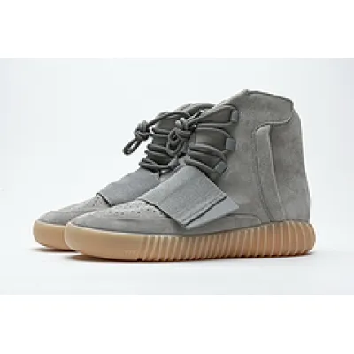 Bstsneaker- Adidas Yeezy Boost 750 Light Grey Glow In the Dark BB1840  02